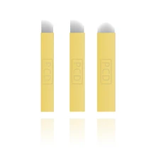 50 шт. резец сверхтвердый PCD 12/14/19 Pin Wenkbrauw иглы для татуажа мануального татуажа бровей, Naalden Voor 3D Borduurwerk Handleiding ручка для тату