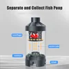 Quiet Fish Tank Built-in Water Filter Circulating Pump Fecal Separation Collector Oxygenation Pump Aquarium Pumping 110V 220V 3
