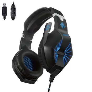 

A1 Gaming Headset with Light Mic Stereo Professional Earphones Deep Bass Wired Headphones Computer Headphone For Game Players
