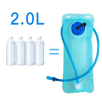 

Camping Hiking Water Bag 2L Bicycle Camel Water Bladder Water Drinking Bag US