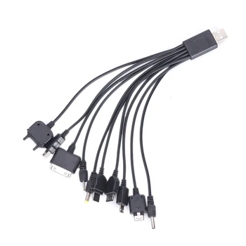 

10 in 1 Multifunction USB Data Transfer Cable Universal Multi Pin Cable Charger USB Adapter Data Wire Cord