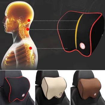 

Cars Head Pillow Cervical Support Cushion Neck Pillow Universal Four Seasons Memory Foam Car Headrest