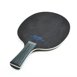 1pc BOER Ping Pong Racket Long Grip Light Weight Carbon Fiber & Aryl Group Fiber Table Tennis Blade 7-Ply Table Tennis Blades