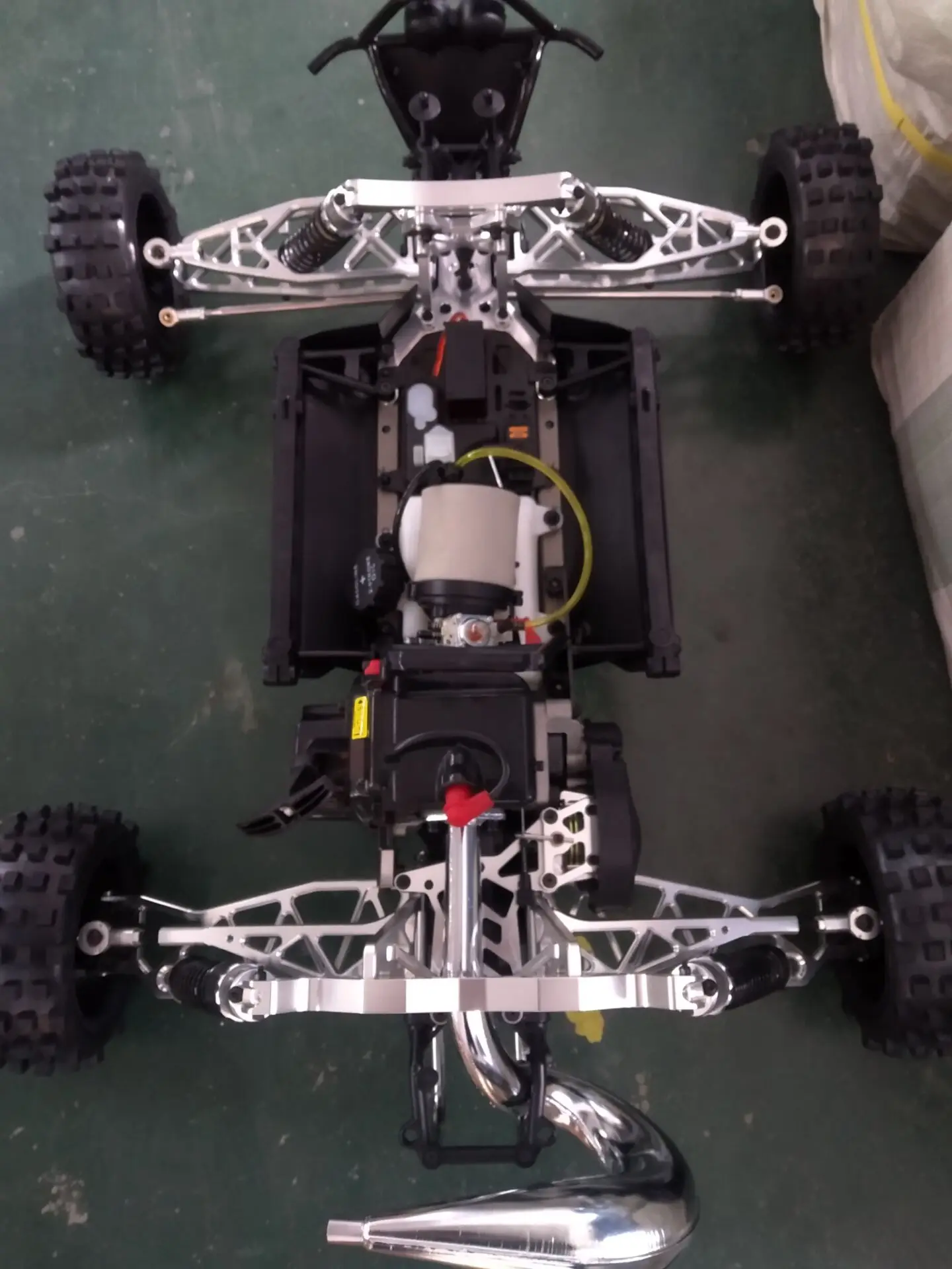 Подвеска CNC+ амортизатор+ симметричные комплекты рулевого управления для 1/5 HPI Rovan km Съемник Baja в X-Max комплект преобразования