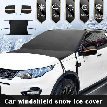 

Universal Premium Wind Shield Snow Cover Sunshade for Car Windshield Snow Ice Cover Windshield Protector Cover UND Sale