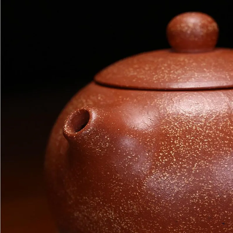 Китайский Исин фиолетовый песок Xi Shi чайный кунг-фу чайник ручной работы Dahongpao грязевой чайный набор 188 фильтр с шариковым отверстием 220 мл чайная церемония подарок