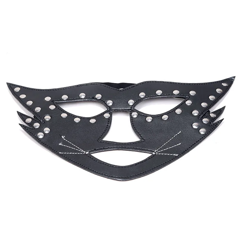 Секс маска для игр взрослых сексуальная кожаная кошки эротические костюмы