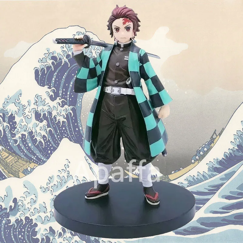 15-18 см фигурка демона-истребителя Kamado Tanjirou Kamado Nezuko ПВХ фигурка Модель Кукла коллекционная фигурка игрушки
