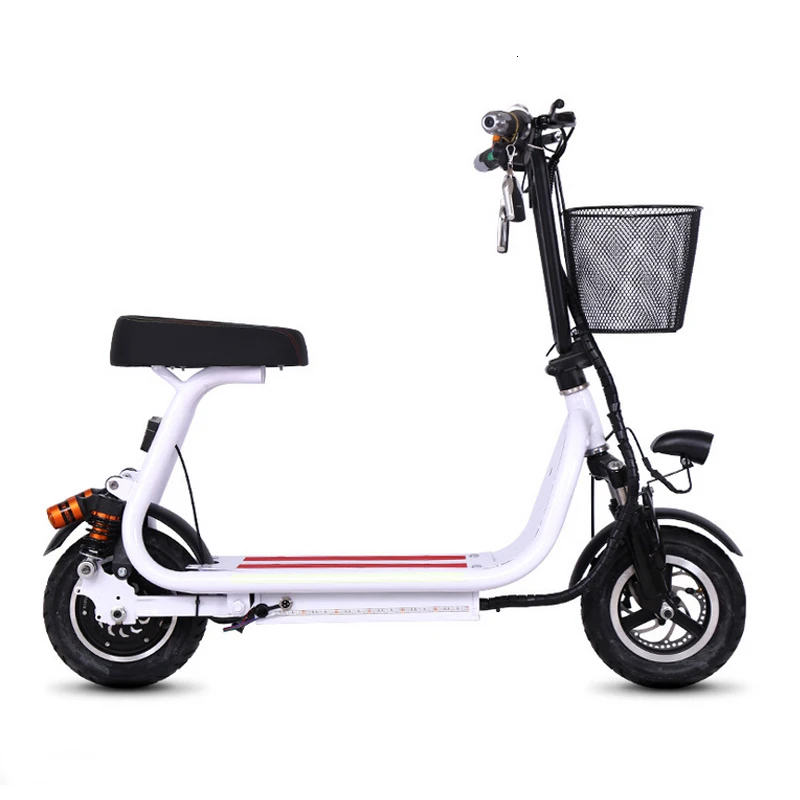 Sale Daibot Mini Folding Electric Bike Two Wheel Electric Scooters 12 Inch Single Motor 48V 500W Foldable Electric Bicycle 30