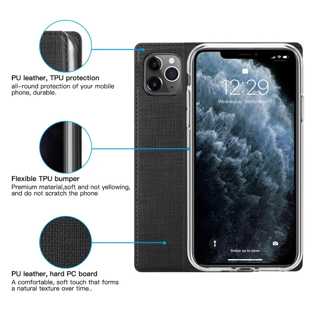 Старинная ткань, откидная крышка для iphone 11 Pro Max, чехол-бумажник с кармашком и подставкой для iphone 11 Pro Max 6,5 Дюймов