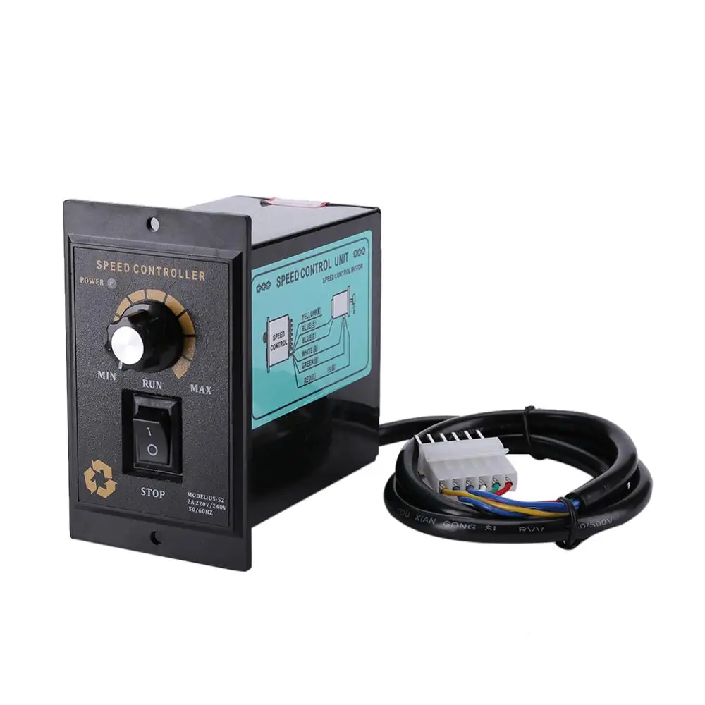 400W AC 220V Мотор Скорость контроллер определить регулятор вперед и назад