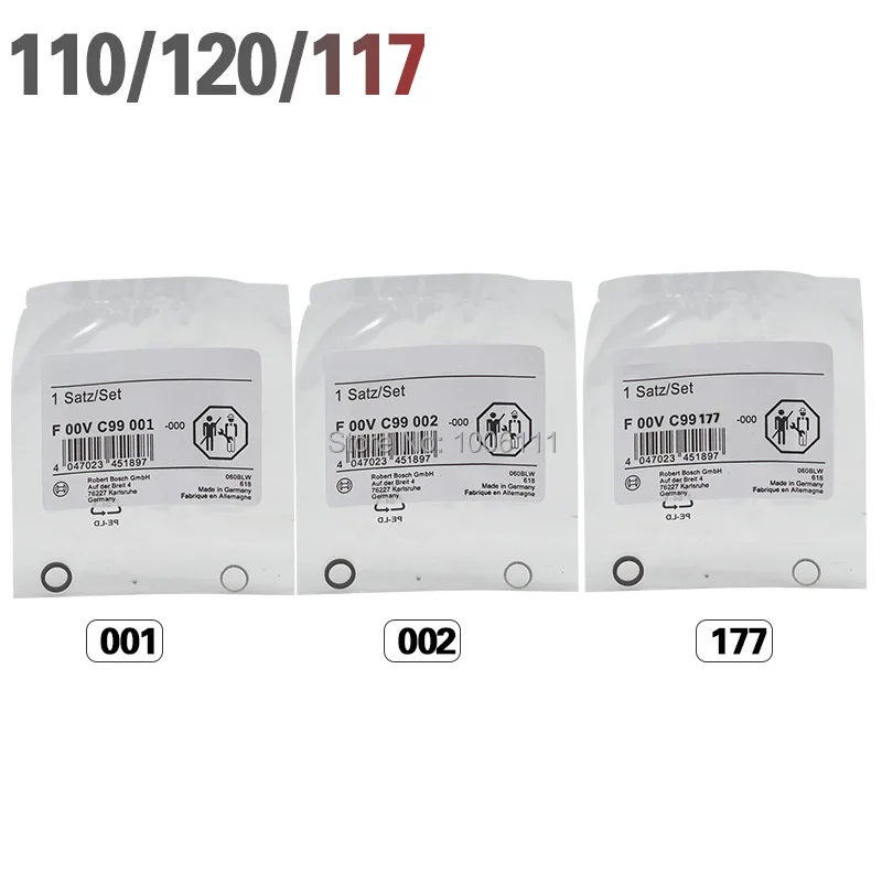 

FOR BOSCH 110 120 177 diesel common rail injector nozzle seal ring valve ball repair kits 10PCS/BAG