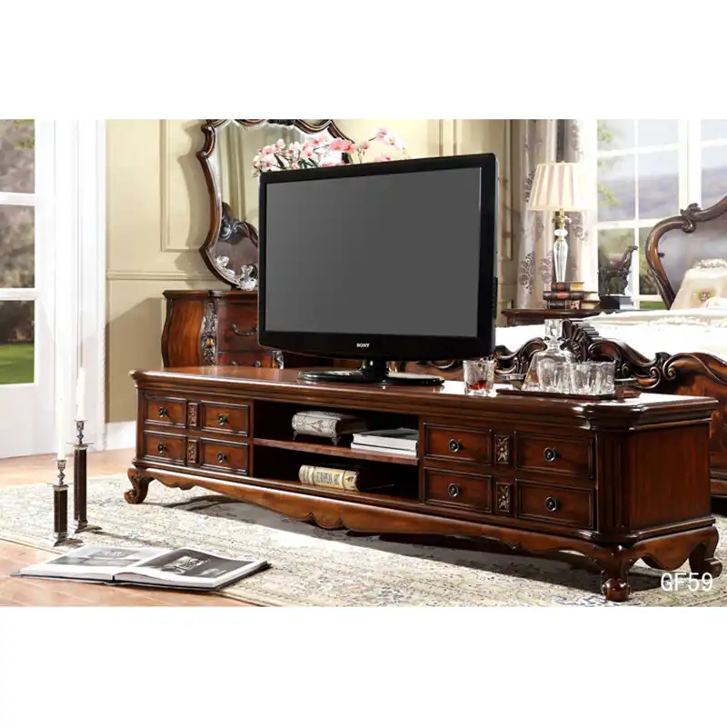 Classic Tv Table Tv Cabinet Made With Solid Wood Joli Meuble Tv En Bois Massif Horoshij Shkaf Iz Tv Gf59 Tv Stands Aliexpress