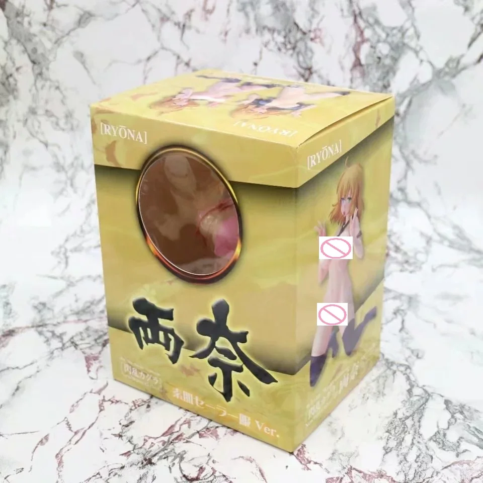 Игра Аниме Сексуальная девушка SHINOVI против Ryona Yomi колени Ver. ПВХ экшн фигурка