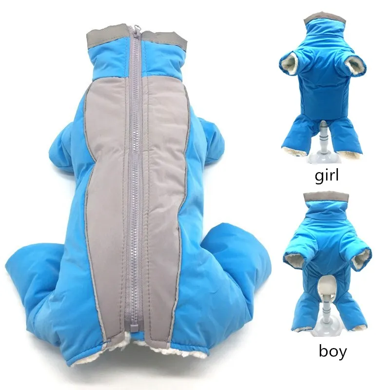 

New Puppy Dog Waterproof Clothing For Reflectiv Pet Jackets Small Animal Winter Warm Cotton Yorkshire Dachshund Cat Products