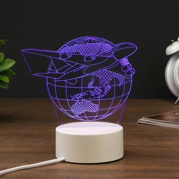 

Luminaire "Airplane" LED RGB from the network