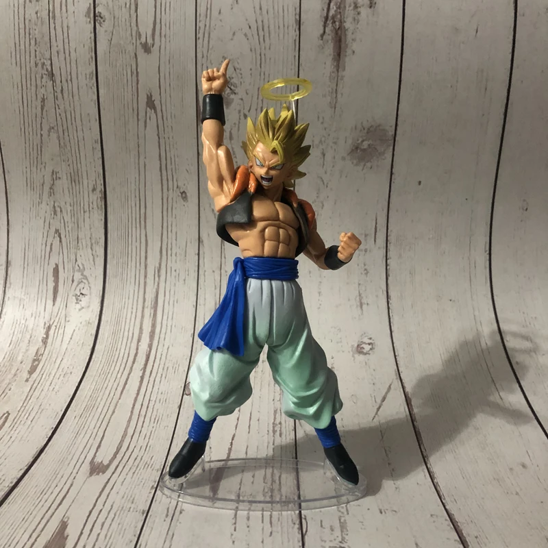 Аниме Dragon Ball Z ПВХ Модель DBZ Gogeta Вегета Сон Гоку Fusion Angel Aura Супер Saiyan шоколадная фигурка Com Действие рис