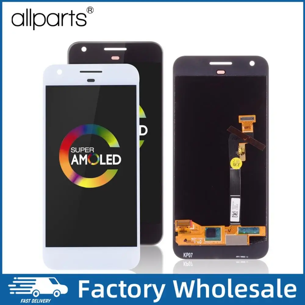 Продажа AMOLED Дисплей для Google Pixel для HTC Nexus S1 font b LCD b font в сборе с тачскрином Оригинал 5.0