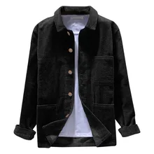 Мужские зимние теплые рубашки свободные рубашки мужские осенние модные рубашки повседневные однотонные топы с длинными рукавами вельветовые повседневные блузки# G3