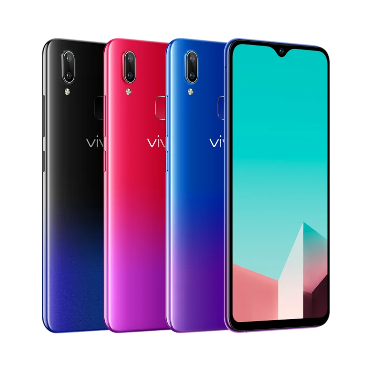 Vivo U1 смартфон 6," 64G rom 4030mAh Восьмиядерный Android 8,1 камера 8.0MP+ 13.0MP отпечаток пальца для лица ID мобильный телефон