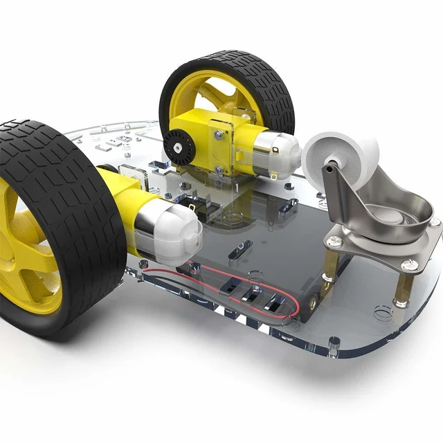 Kit De Châssis De Voiture Robot Intelligente 2WD