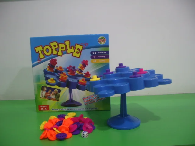 

Children Desktop Educational Game Balance Top Tower Parent And Child Interactive Toy Balance Game