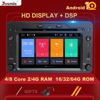 

DSP 4GB 64G AutoRadio 2 din Android 10 Car DVD For Alfa Romeo 159 Brera Spider Sportwagon Navigation Multimedia Stereo Head Unit