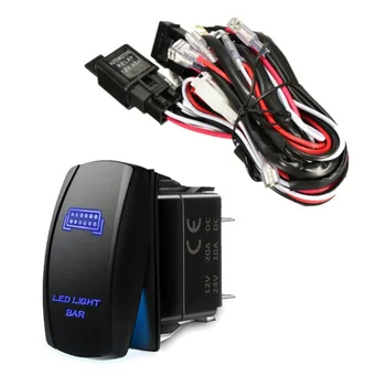 

Accessories Rocker Switch Parts Bar Illuminated With Relay Kit Waterproof
