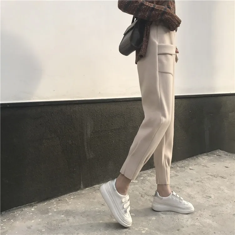 KANCOOLD брюки Модные женские повседневные свободные однотонные брюки карандаш длинные брюки с карманами повседневные новые женские брюки 2019Oct21