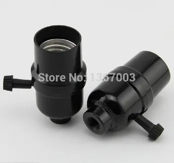 

10pcs CE Certificate E26 E27 Light Socket Edison Retro Pendant Lamp E27 Base with Switch, 110v 220v