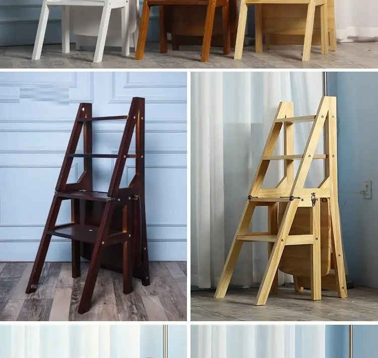Кухонная лестница Marches Dobravel складной Плетеный Tangga Lipat Escalera Madera стремянка стул Escabeau Escaleta ступенчатый стул