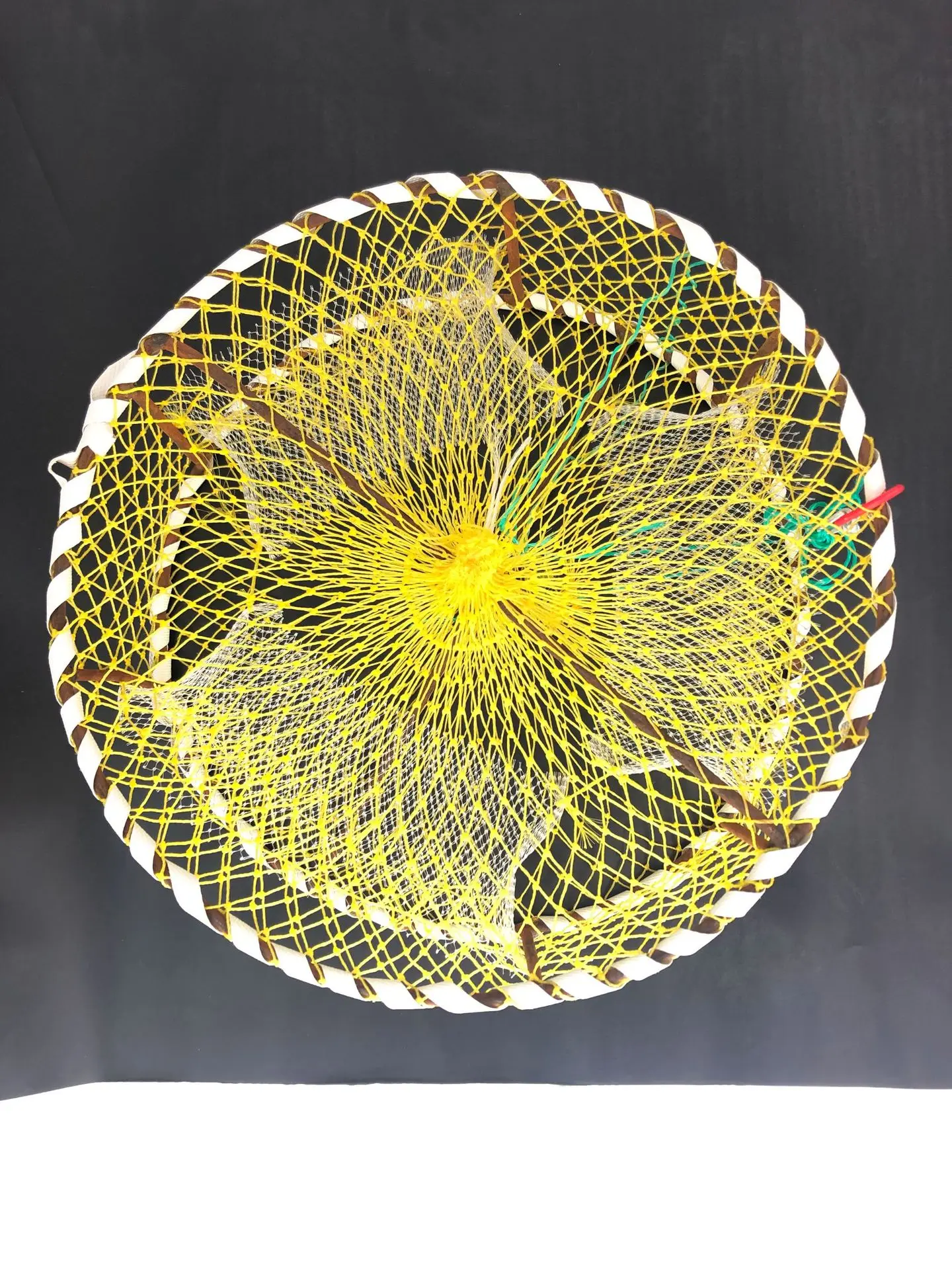 

Customizable Welding Yellow Crab Pot Spring Cage Shrimp Cage Fishnet Large Amount