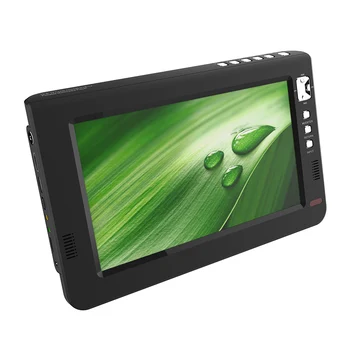 

10 Inch HD Portable Television DVB-T/DVB-T2 Digital Analog Television Mini Small Car TV Support 1080P Video TF-Card HDMI Monitor