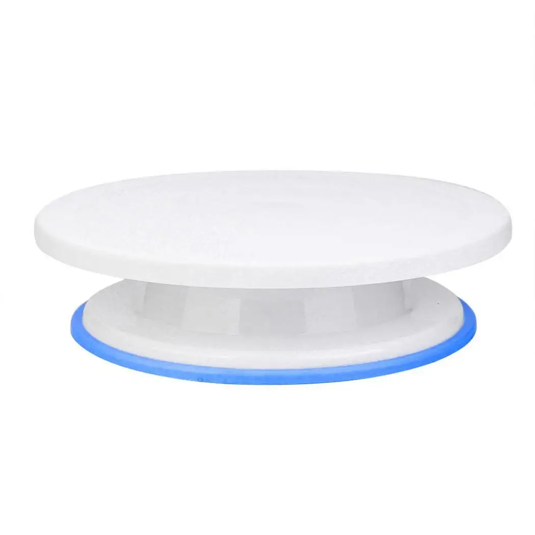 

All-in-one Cake Decorating Supplies with Revolving Cake Turntable 7.2cm/2.8inch 23.5cm/9.3inch White Kitchen