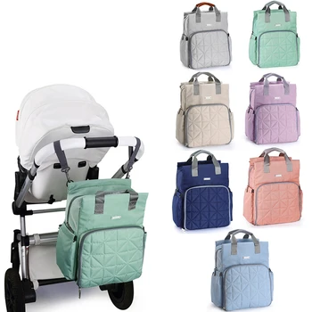 

OLOEY Diaper Bag Mummy Bag Large Capacity Maternity Nappy Bag Travel Backpack Nursing Bag Stroller Baby Bag Women's Fashion Bag