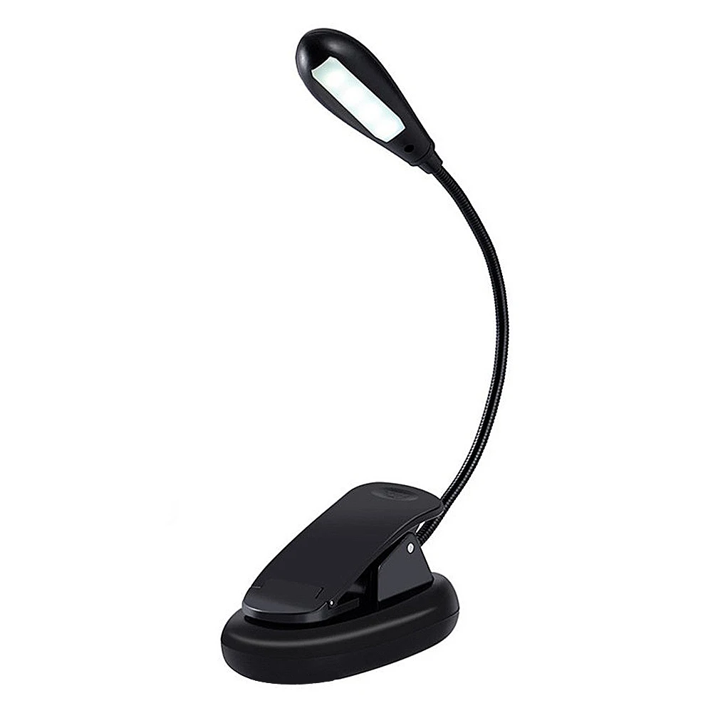

7 Led Book Light Clip-On LED Lamp Light Book Reading Lamp withB Rechargeable For Travel Bedroom Book Reader Christmas Gifts