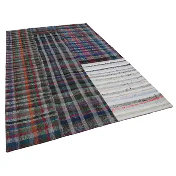 

300x200 Cm Multicolor Handmade Rugs Patchwork Rug-7x10 Ft