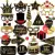Tinksky 29 Шт Блеск 18th Happy Birthday Photo Booth Реквизит Аксессуары для вечеринок на День Рождения Украшения Сувениры Поставки A30