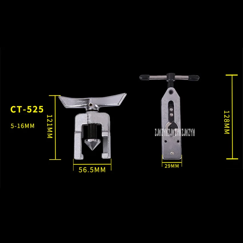 CT-525, 5-16 мм, универсальный набор инструментов для сжигания воздуха, набор ручного кондиционера, медная трубка, расширитель труб, расширитель, обсадная роликовая обсадная муфта