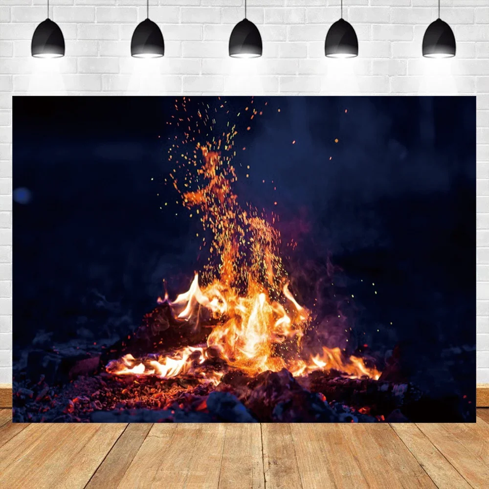 Photo Background Winter Fireplace Christmas Wood Fire Flame Brick Christmas  Party Decor Baby Photographic Backdrop Photo Studio - AliExpress, image size:1000x1000