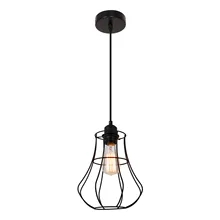 Американская винтажная креативная крутая железная люстра «клетка для птиц», одноголовый магазин, барная лампа, подвесные лампы для спальни