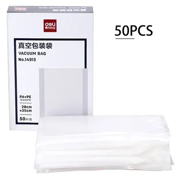 

50 Pcs Deli Vacuum Packing Storage Bag Vacuum Sealer Packer Bag 28*35cm Kitchen Accessories Food Fresh Keeping