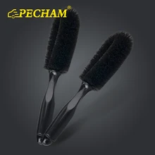 

Auto Rim Scrubber Wheel Brush Cleaner Dust Remover Auto Detailing Brush Motorcycle Truck Washing Vehicle Wash Tire Cleaning Tool