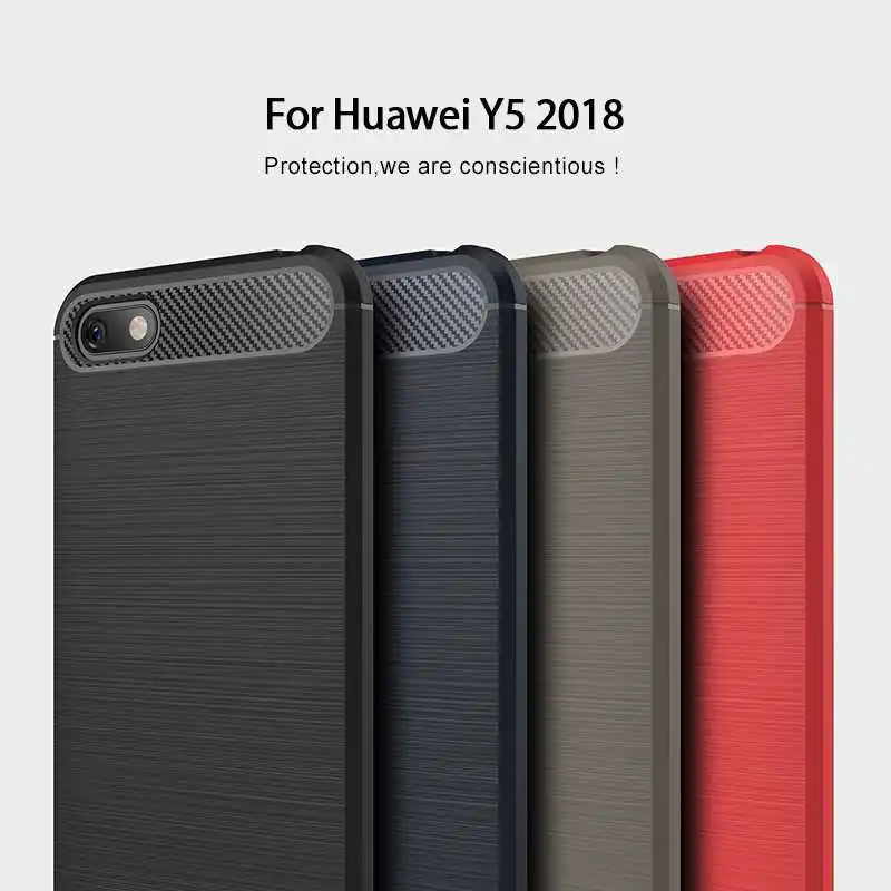 Модный Ударопрочный Мягкий силиконовый чехол Mokoemi 5 45 дюйма для Huawei Y5 2018 Prime