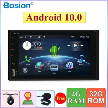 

Autoradio 2 din Android 10.0 Car Radio HD 7"Touch Screen Car Audio Video Player AUX GPS Navigation Bluetooth Rear View Camera