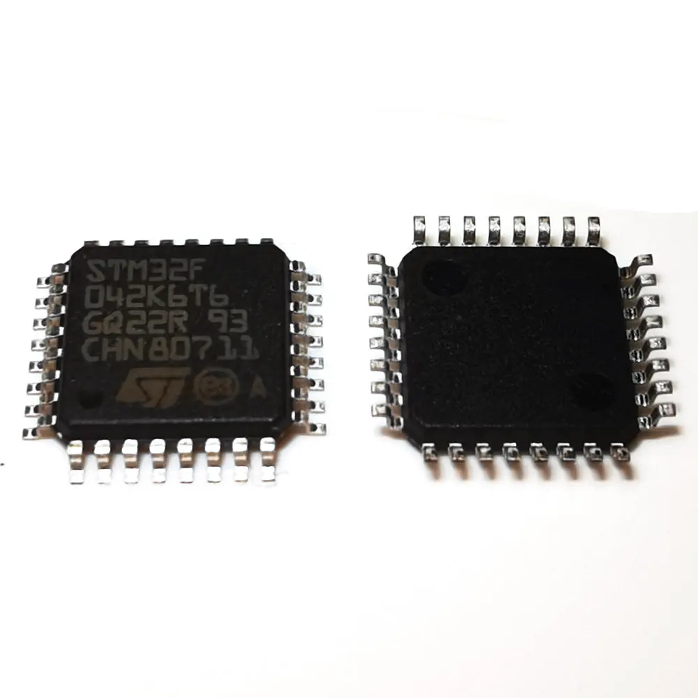 10 шт. STM32F042K6T6 STM32F042 32F042 одна микросхема IC MCU LQFP32 48 МГц 32 КБ|Интегральные схемы| |