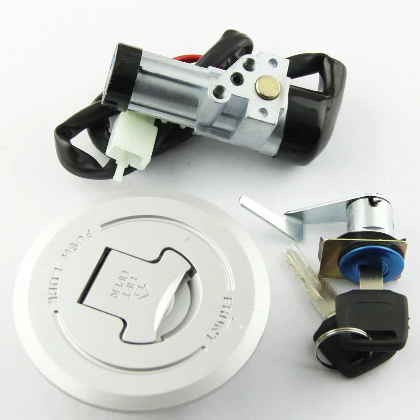 Крышка топливного бака замок с замком зажигания для Honda CBF125 2009 2011 2012 2013 35010-KWF-950