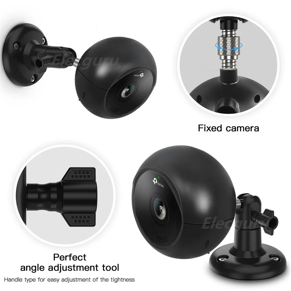 Kasa KC200 Camera Case,Adjustable Wall Mount Holder+Protective Case+Screwdriver for Kasa Cam Outdoor by TP-Link- 1080P(KC200