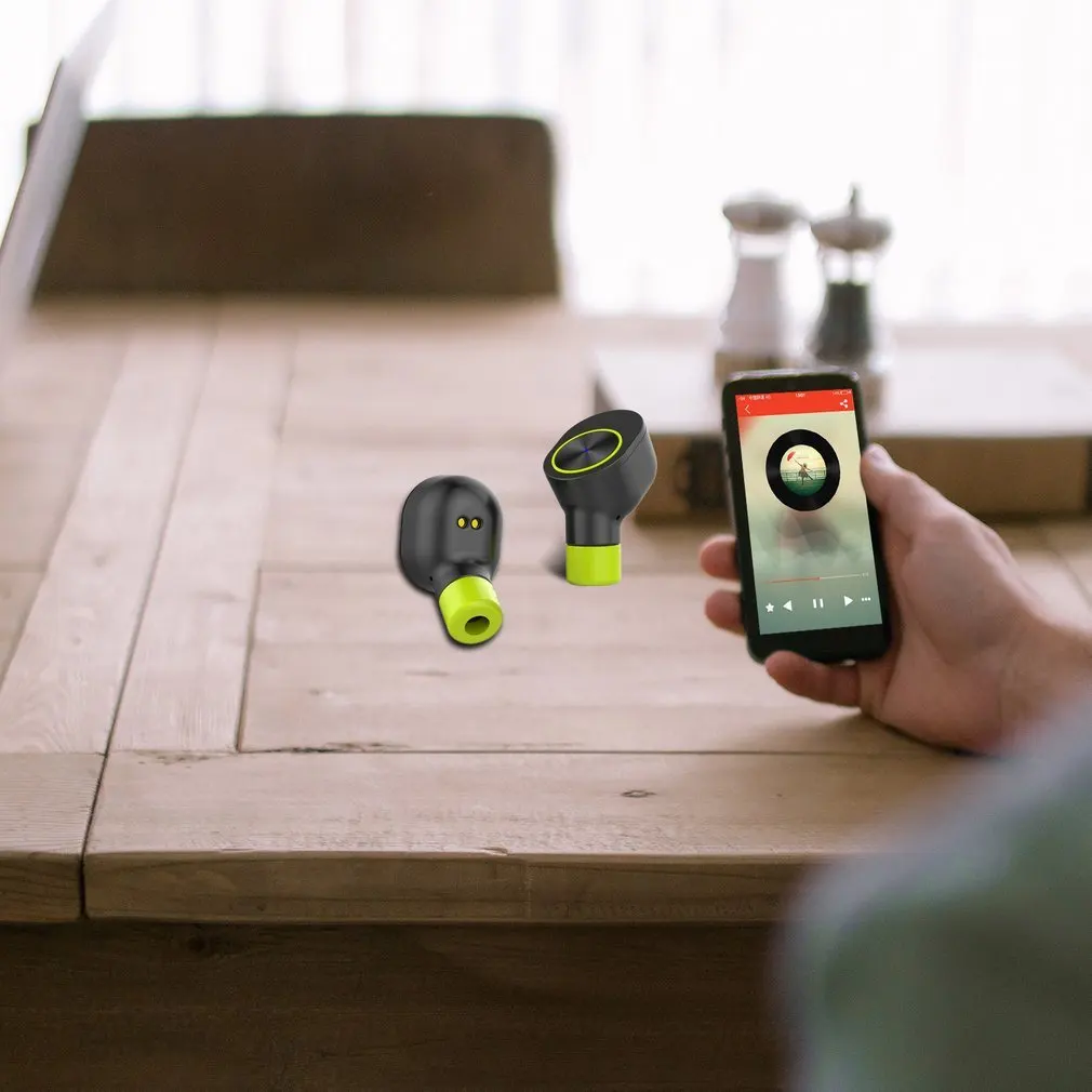 QP-W10 Bluetooth V4.2 Близнецы настоящие беспроводные наушники-вкладыши с одним ключом управления наушники с магнитным зарядным устройством
