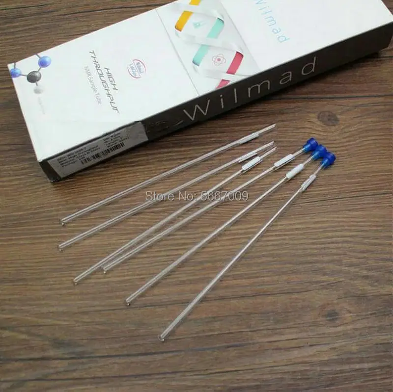 2pcs 5pcs 10pcs 20pcs 30pcs 50pcs Lab Glass Nmr Tube, 7inches Nmr